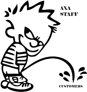 AXA Directors and Staff Cooling Off Complaining Customers